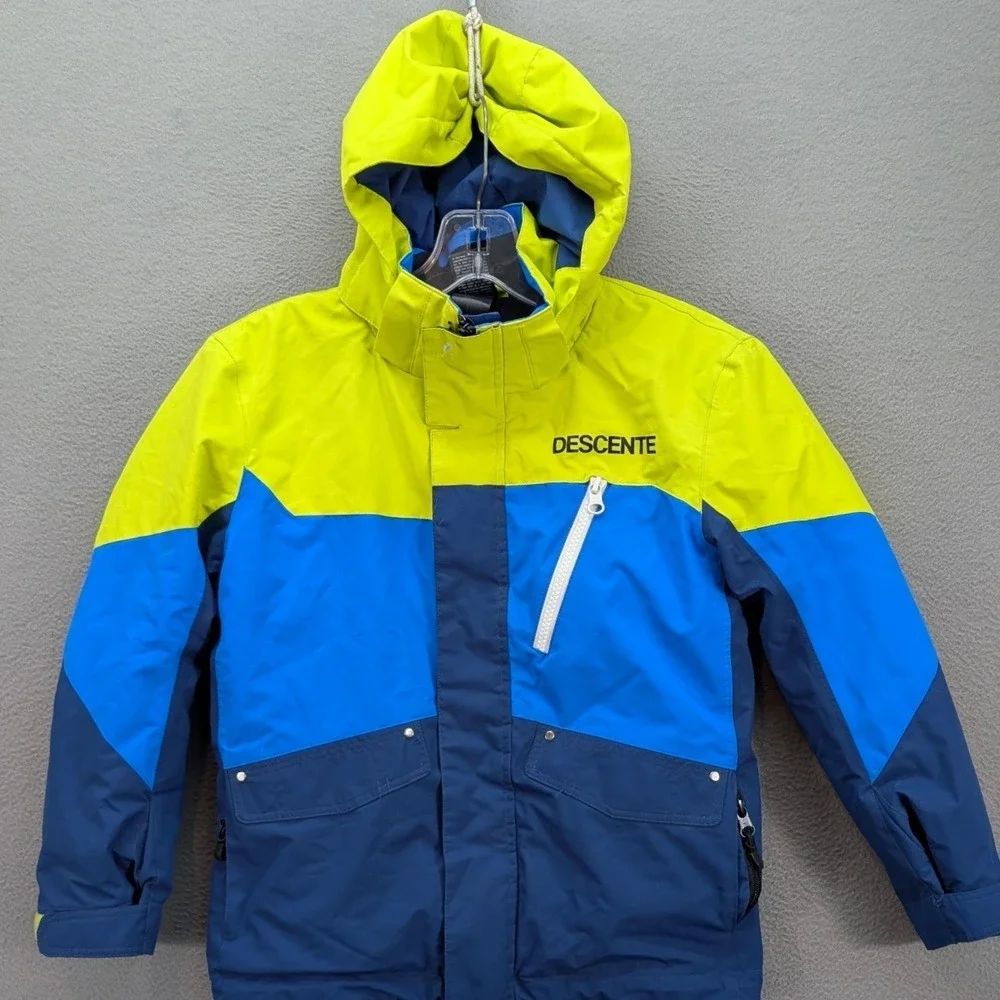 Descente Ski Jacket Youth Kids Child US‎ 18 Snowboard Winter Colorblock Outdoor